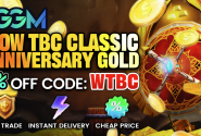 IGGM 2026 WoW TBC Classic Anniversary Gold Sale: Code WTBC 5% off